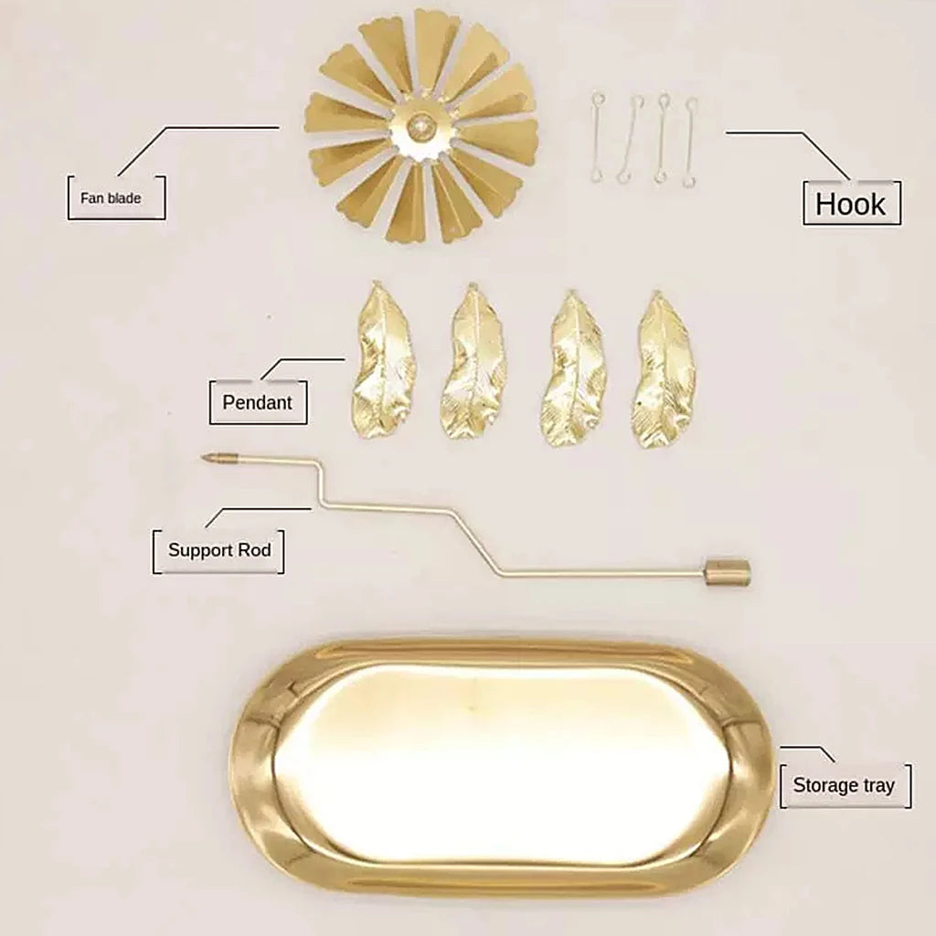 Spinning Candle Carousel, Gold Christmas Tealight Holder