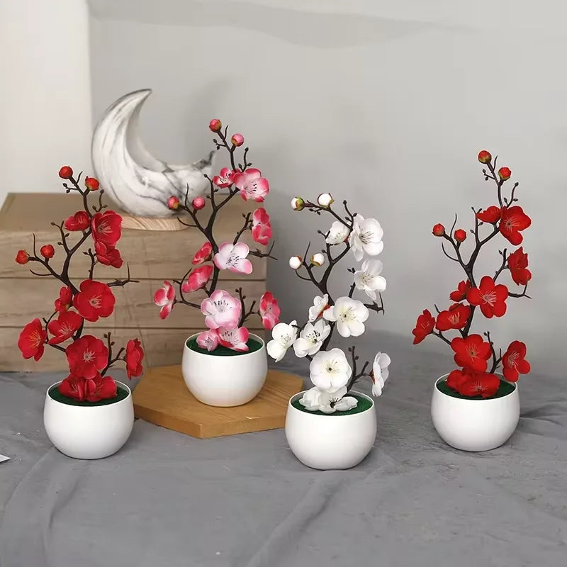 Faux Plum Blossom Bonsai product photo 2