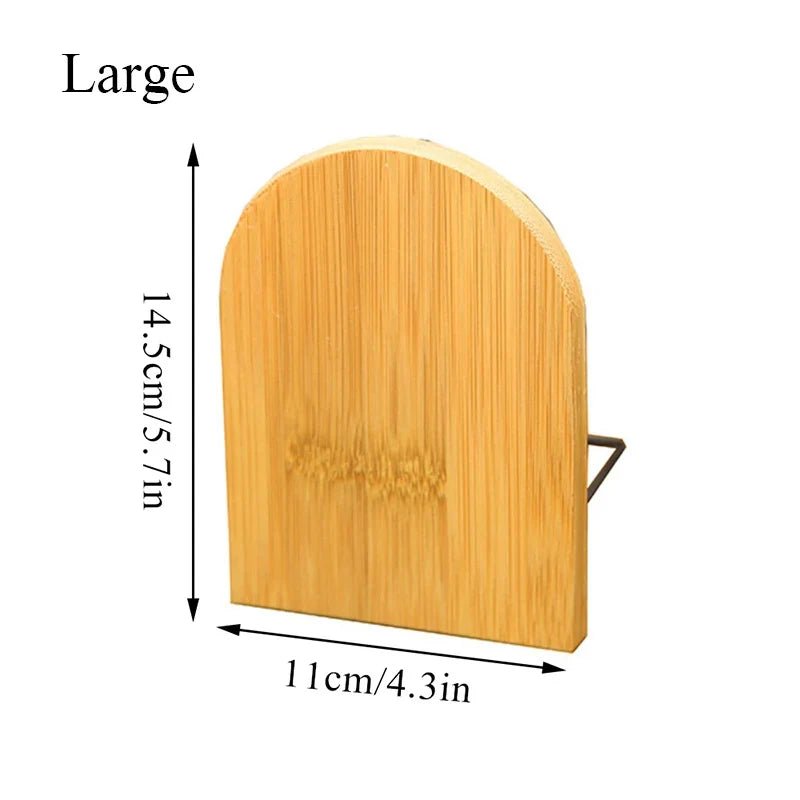 Bamboo Book Stand Bookends product photo 8