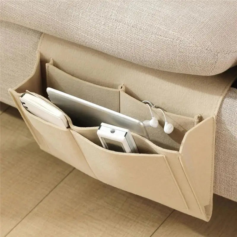 Felt bedside caddy