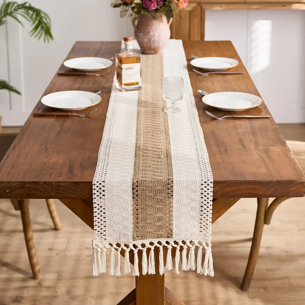 Boho Macrame Table Runner product photo 3