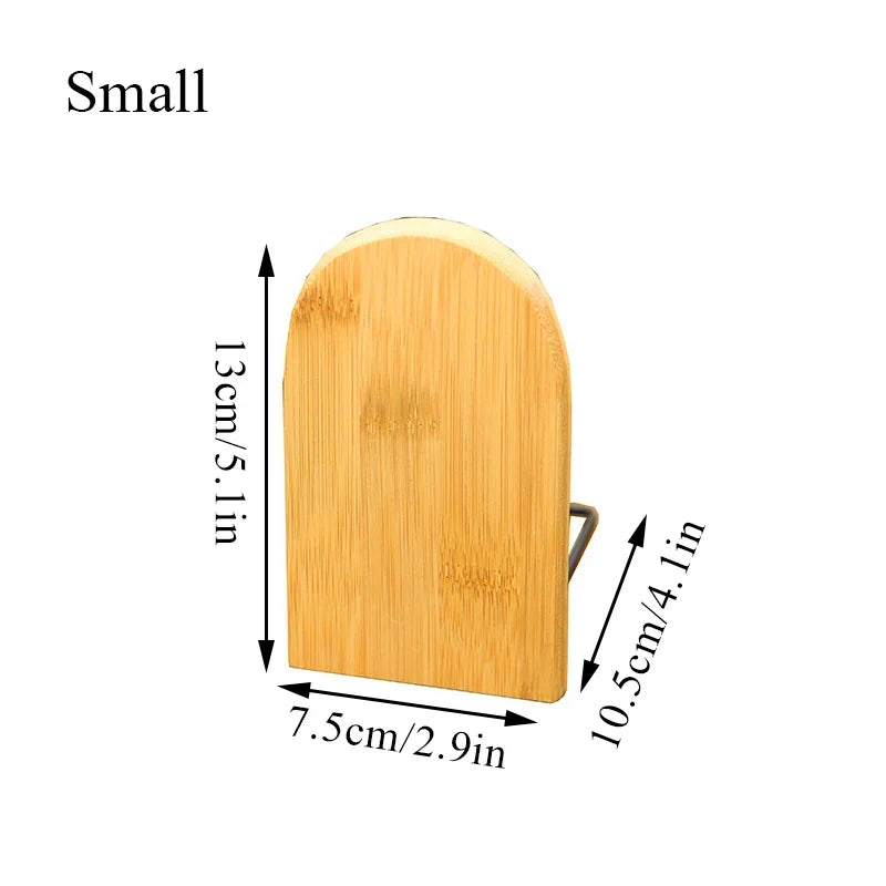 Bamboo Book Stand Bookends product photo 7