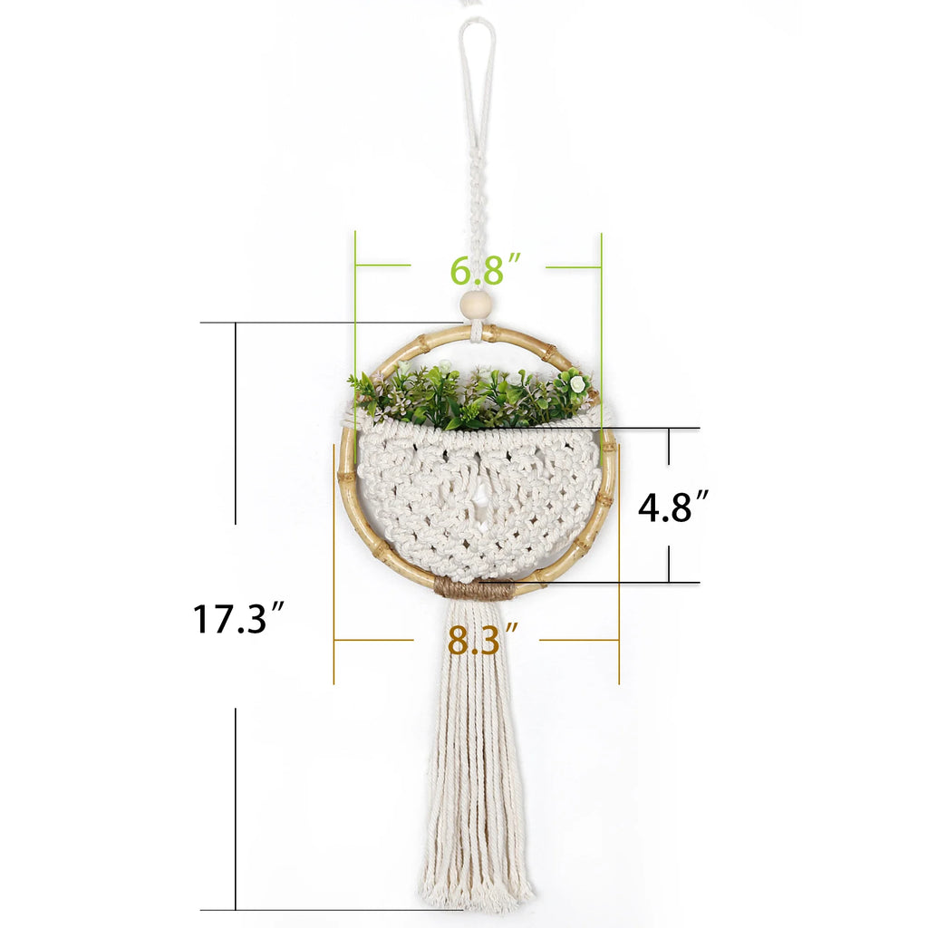 Round Nordic Macrame Wall Hanging product photo 6