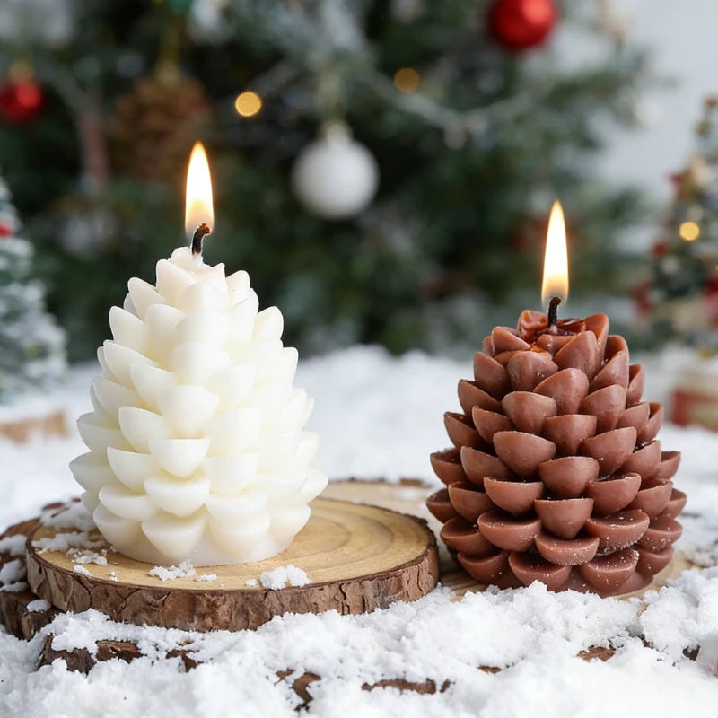 Pinecone Candle, Handmade Soy Wax Scented Candle
