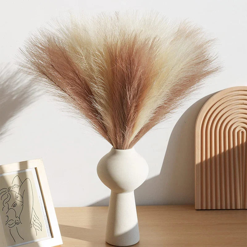 Faux Pampas Grass Bouquet, 30 Pcs product photo 2