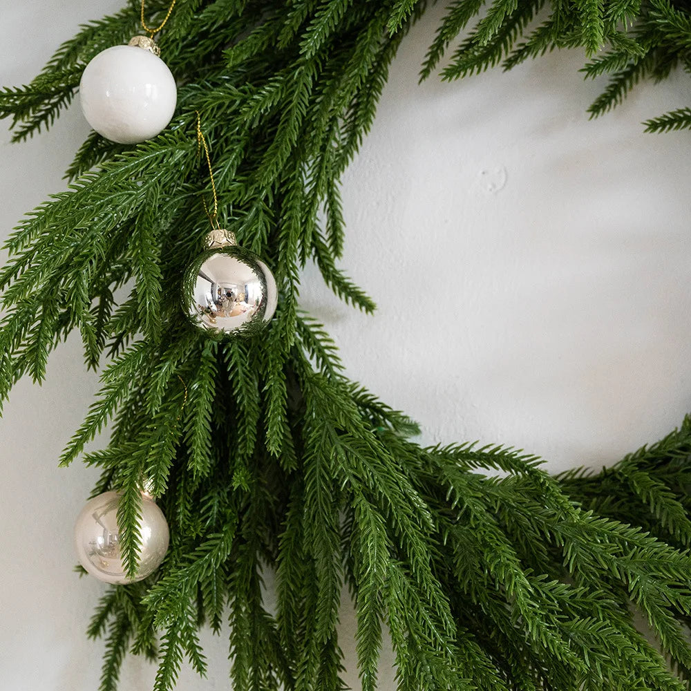 Norfolk Pine Garland, Real-Touch Faux Christmas Garland