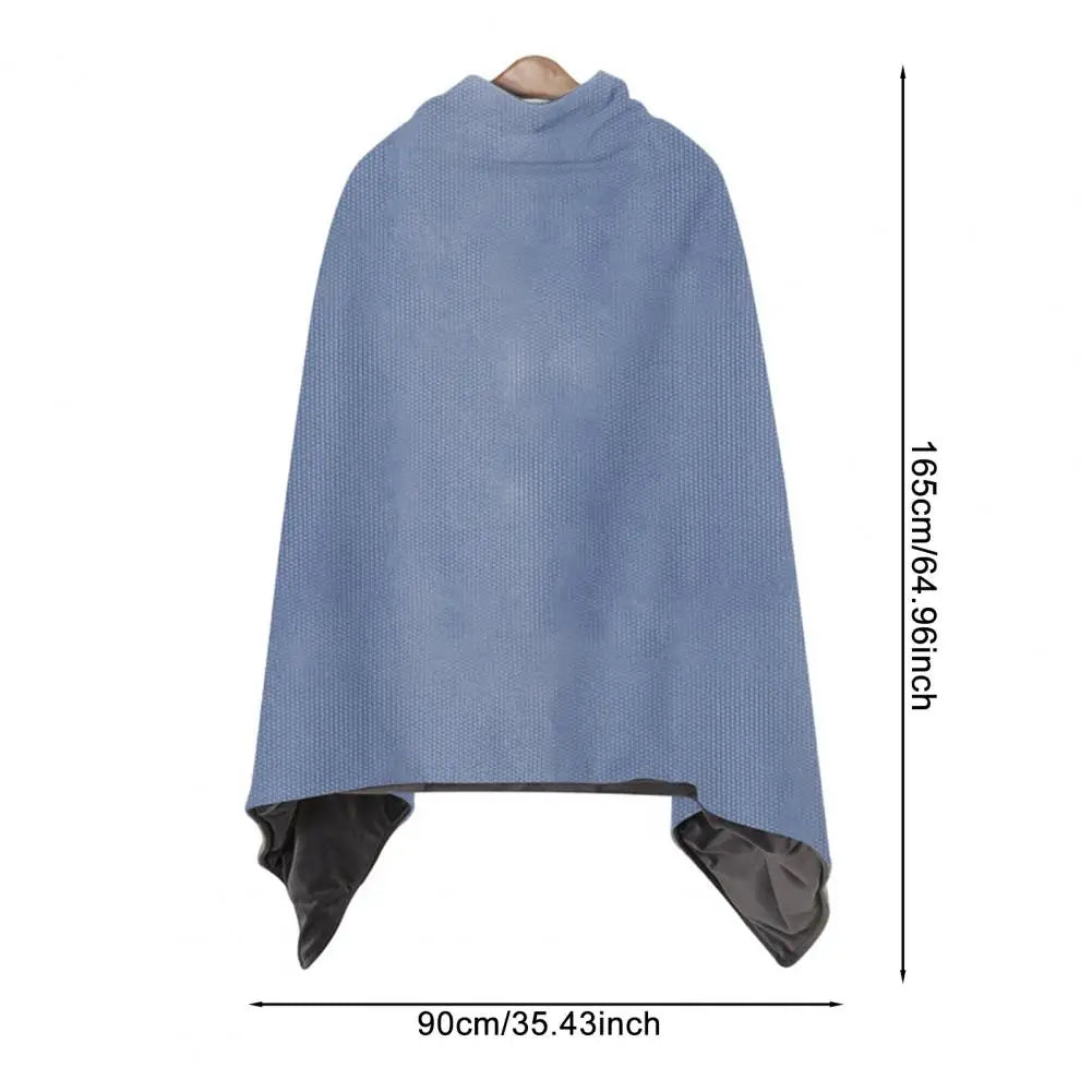 Heated Hooded Wrap, USB Warming Shawl Blanket
