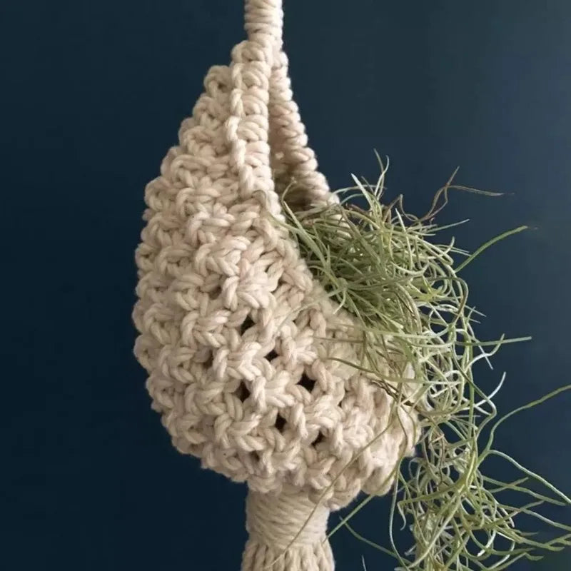 Pineapple Macrame Hanging Planter product photo 5