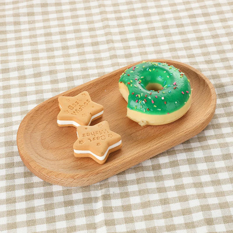 Walnut Wood Serving Plate Tray product photo 4