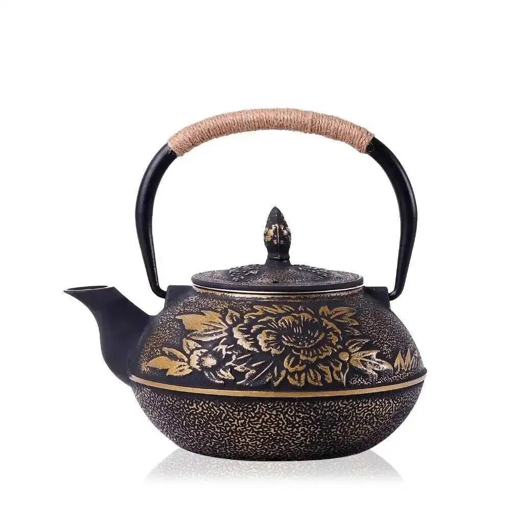 Cast Iron Teapot, Japanese Tetsubin with Tea Infuser (900 ml)