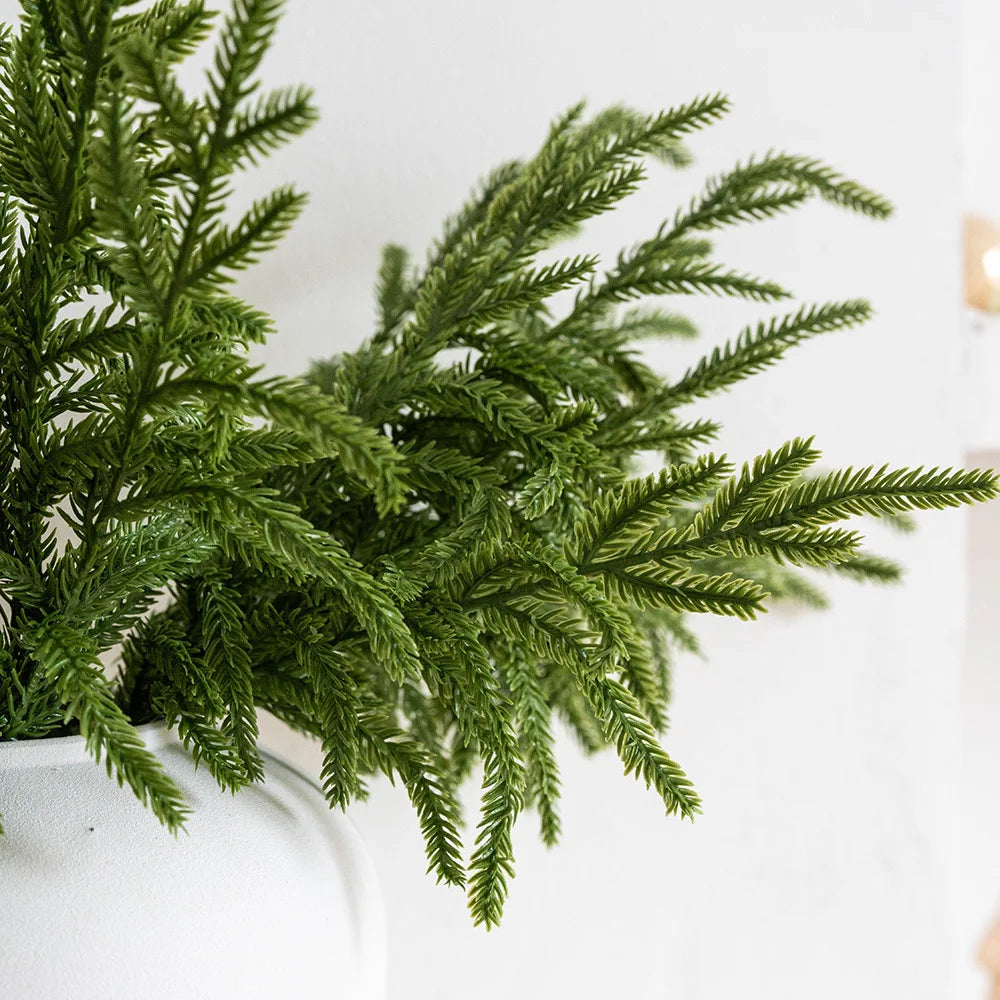 Norfolk Pine Garland, Real-Touch Faux Christmas Garland
