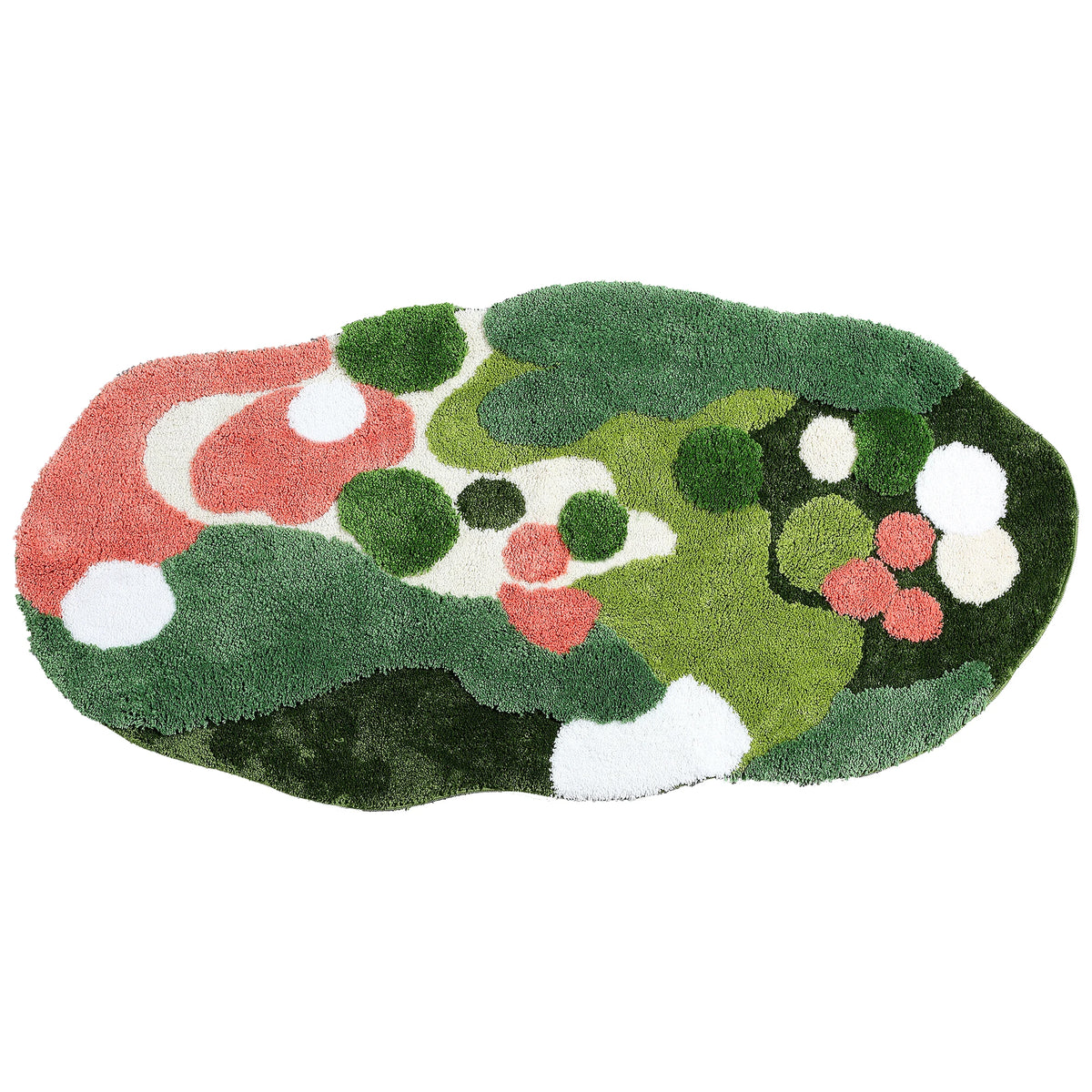 Moss Rug, Handmade Tufted Forest Floor Rug