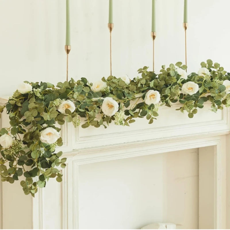 Artificial Eucalyptus Garland, 180cm product photo 5