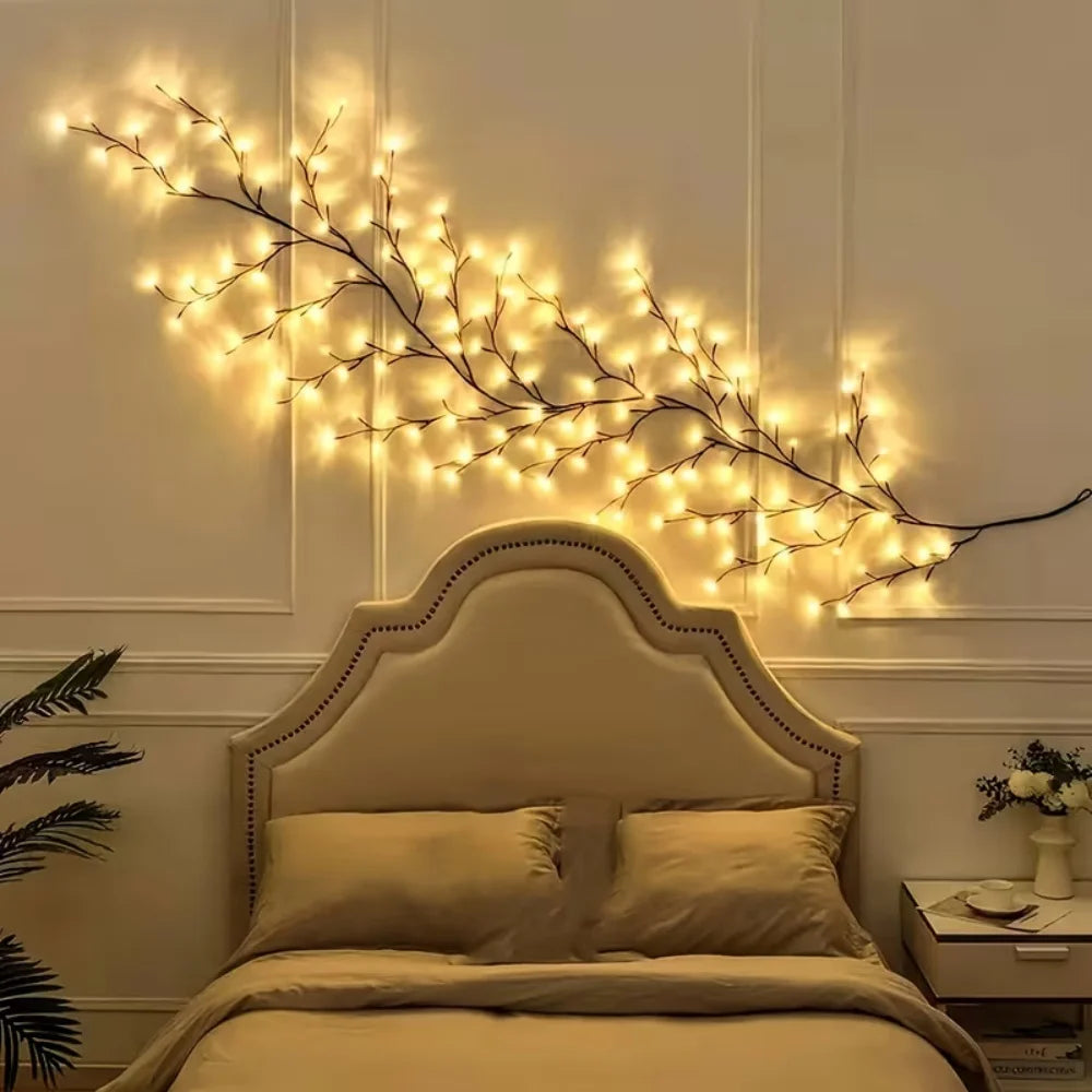 Willow Vine Light, USB LED Branch Garland