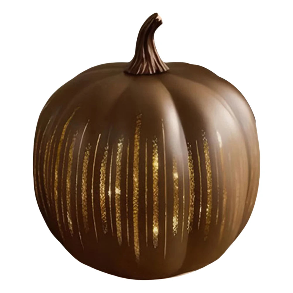 Glimmer Pumpkin Lamp, Twinkling LED Fall Pumpkin Light
