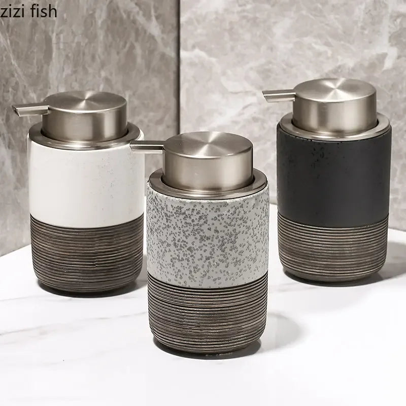 Ceramic Foaming Soap and Lotion Bottle product photo 1