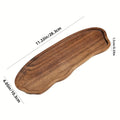Acacia Wood Tray, Bathroom Vanity & Candle Tray