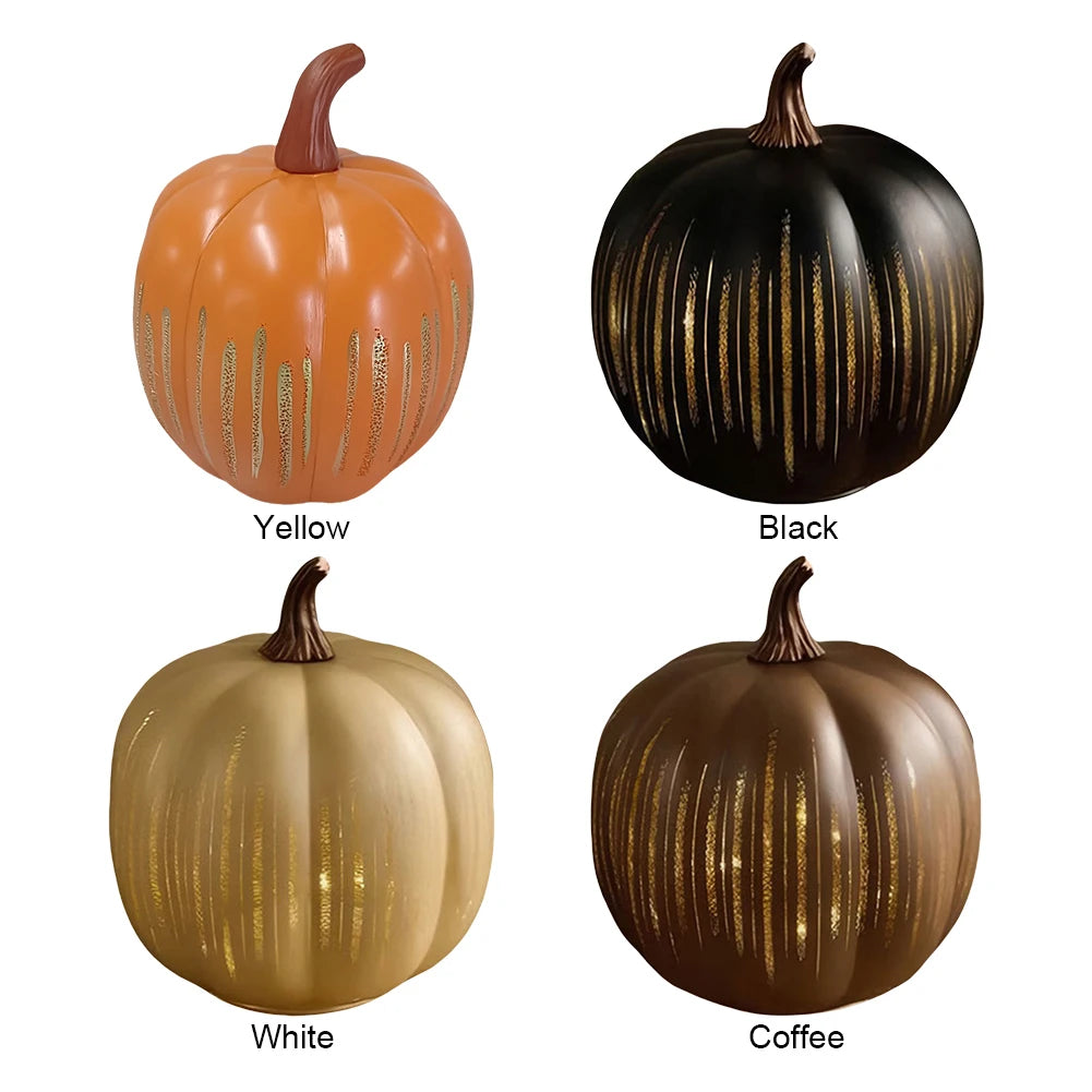 Glimmer Pumpkin Lamp, Twinkling LED Fall Pumpkin Light