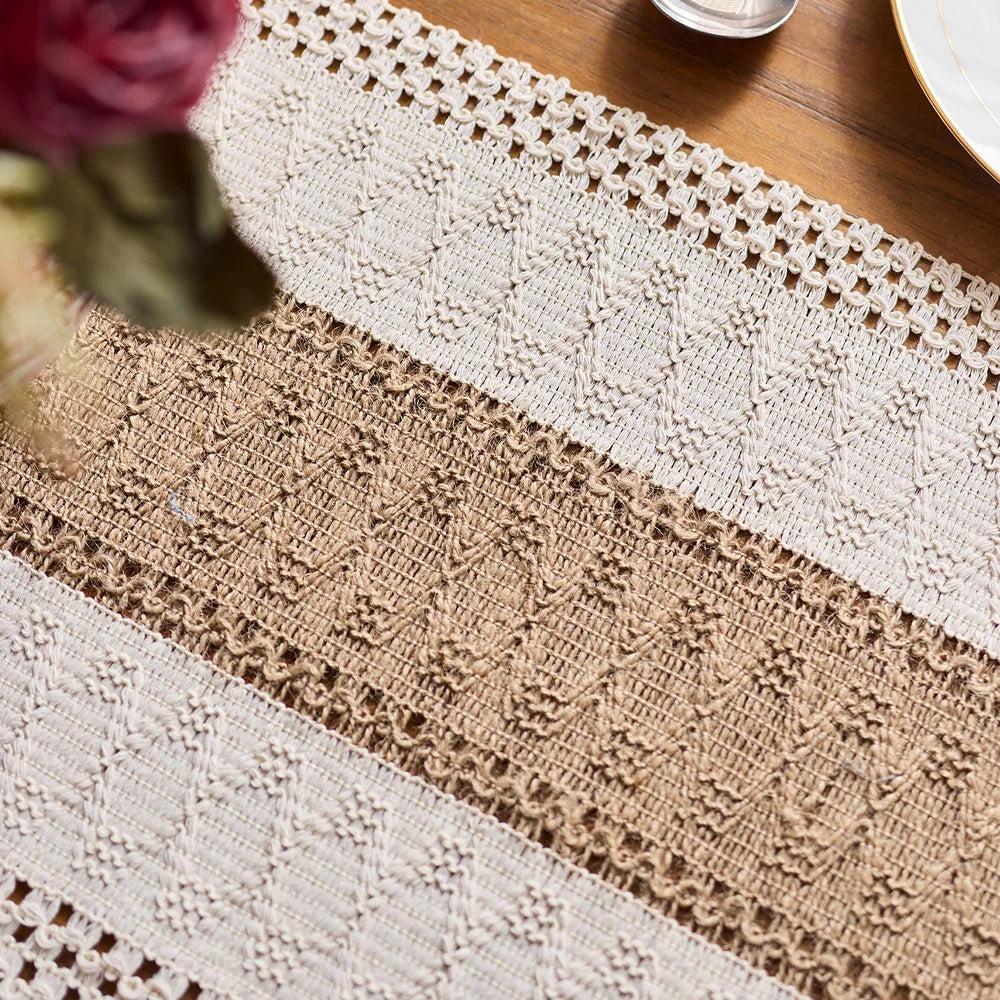 Boho Macrame Table Runner product photo 6