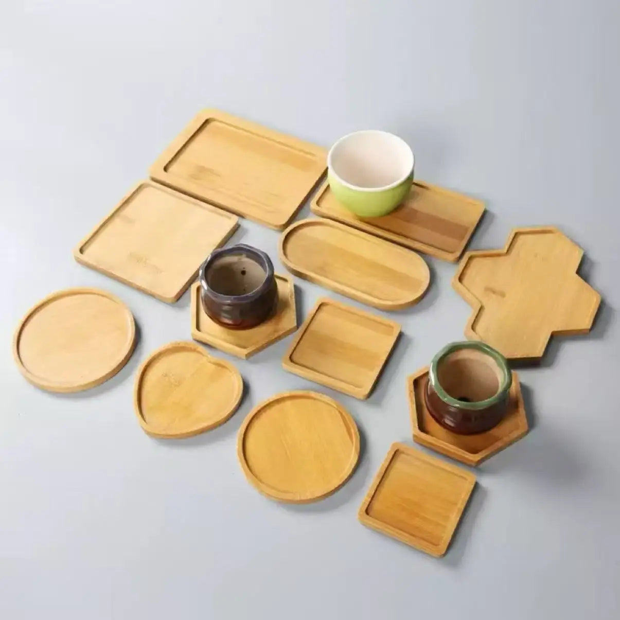 Bamboo Vanity Organizer Tray product photo 1