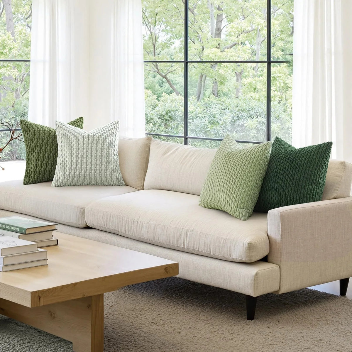 Striped Corduroy Pillow Cover product photo 3