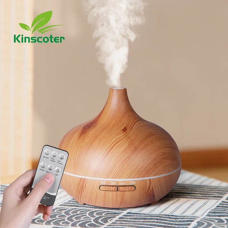 500ml Wood Grain Aroma Diffuser product photo 1