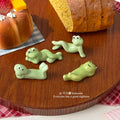 Frog Chopstick Rest, Cute Ceramic Spoon & Utensil Rest