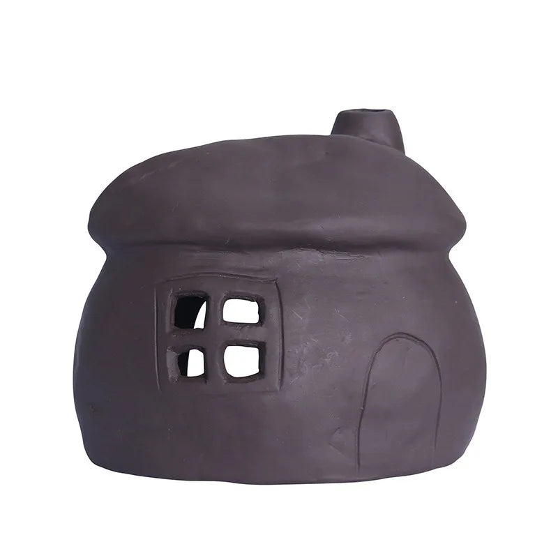 Cottage Incense Burner, Ceramic Palo Santo Holder