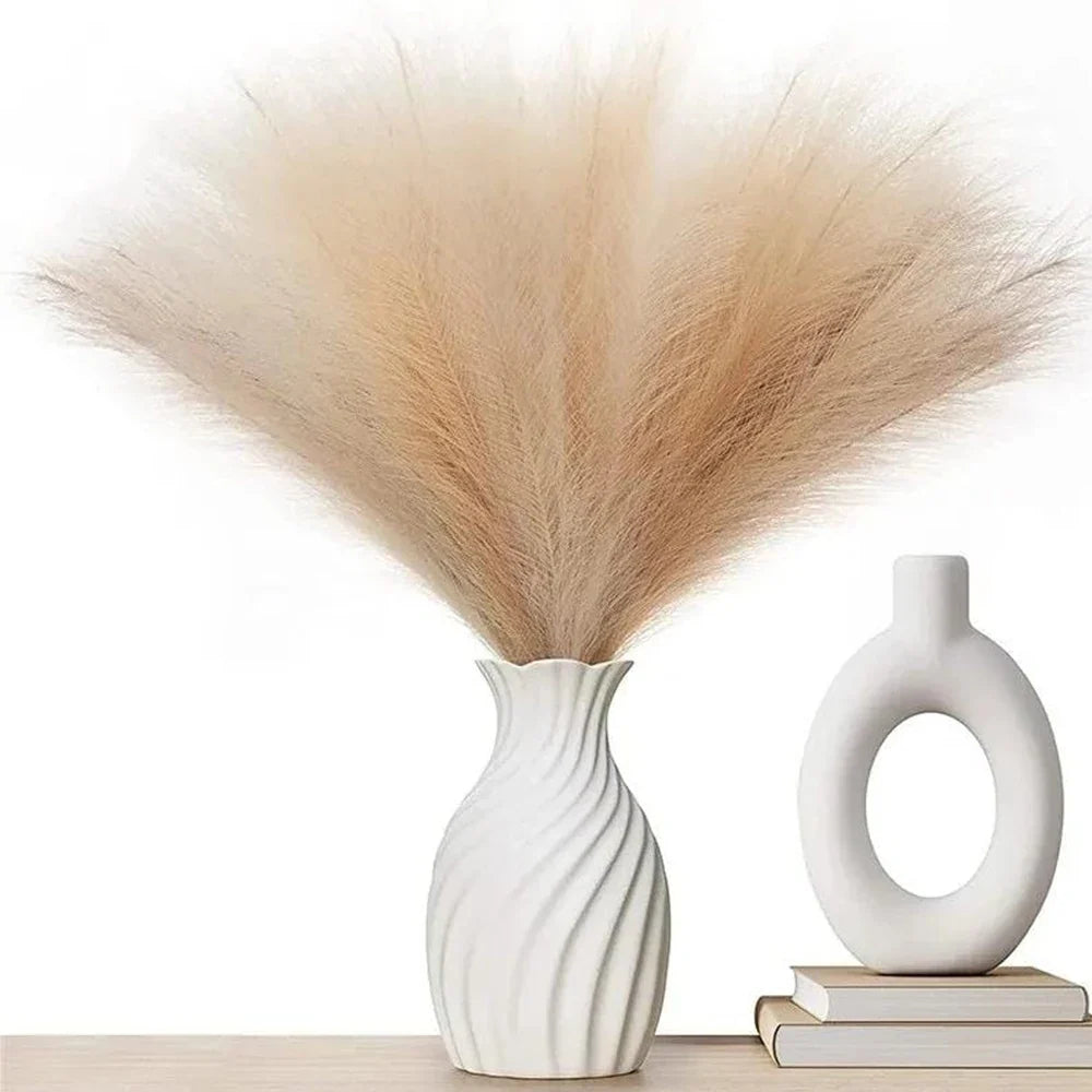 Faux Pampas Grass Bouquet, 30 Pcs product photo 1