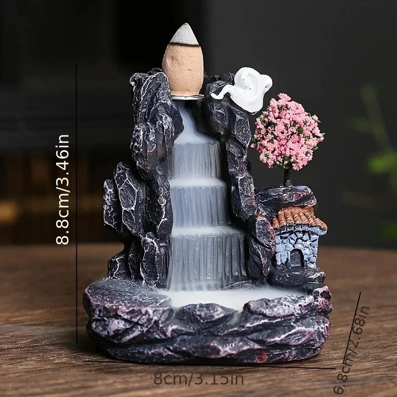 Waterfall Backflow Incense Burner product photo 6
