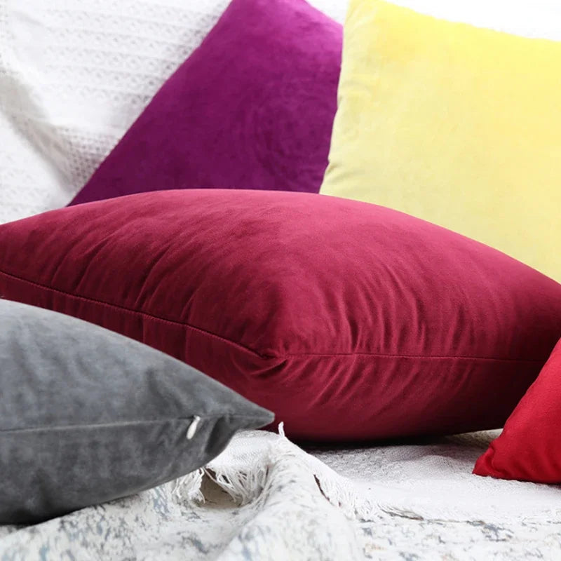 Soft Velvet Cushion Cover product photo 4
