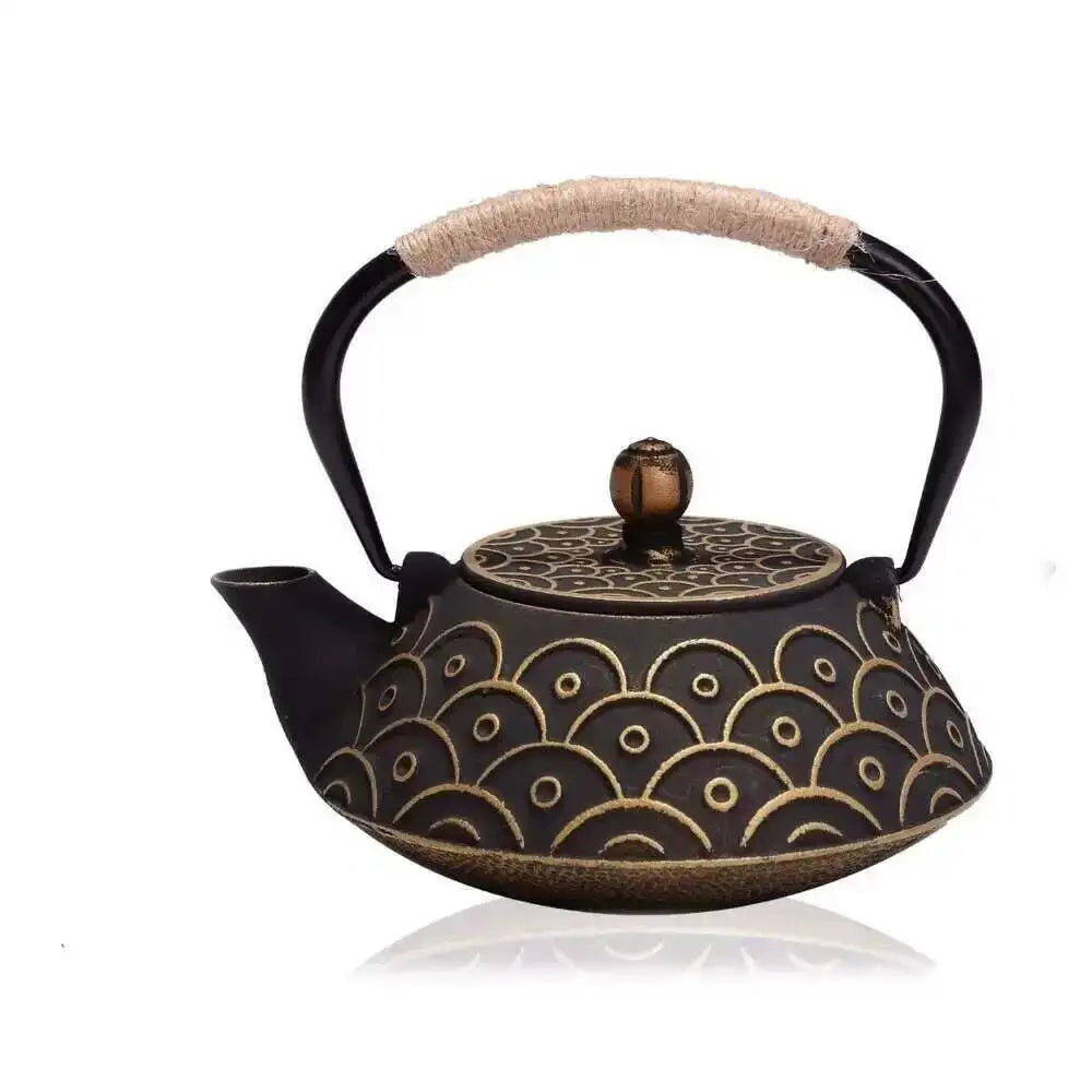 Cast Iron Teapot, Japanese Tetsubin with Tea Infuser (900 ml)