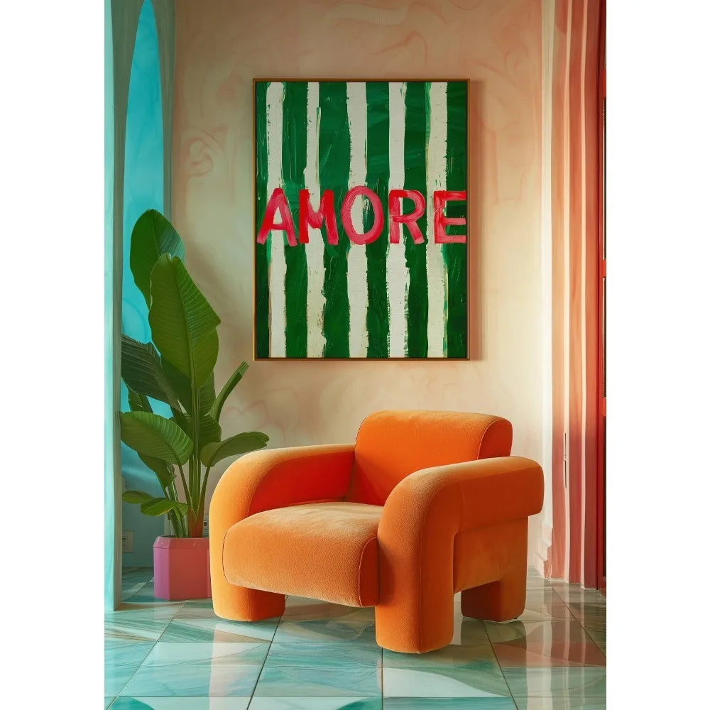 Italian kitchen canvas print
