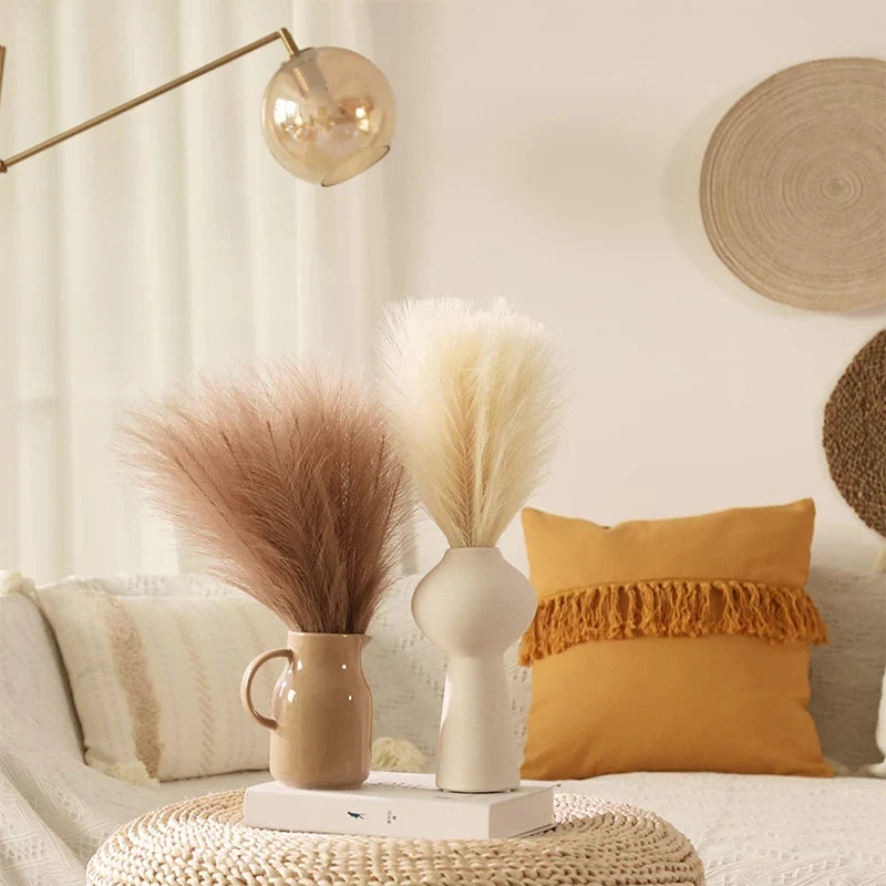 Faux Pampas Grass Bouquet, 30 Pcs product photo 6