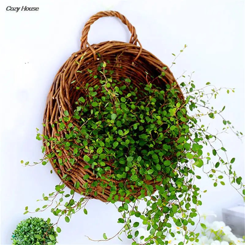 Rattan Wall Hanging Flower Basket product photo 2