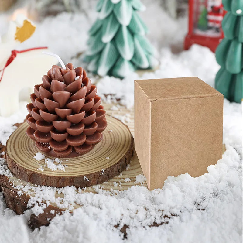 Pinecone Candle, Handmade Soy Wax Scented Candle