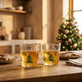 Warmwood cover - Christmas Tree Glass Cup with Glass Tree Inside