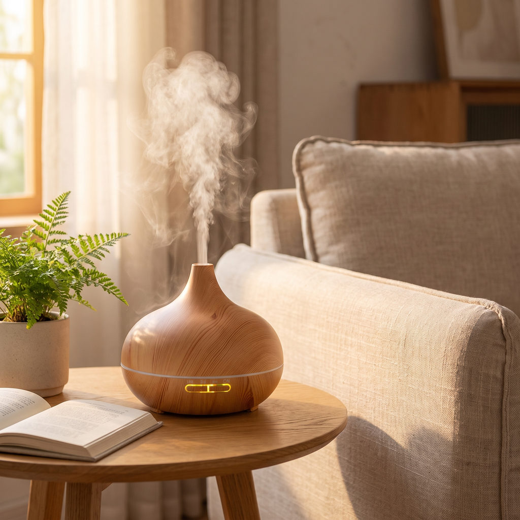 Wood Grain Essential Oil Diffuser