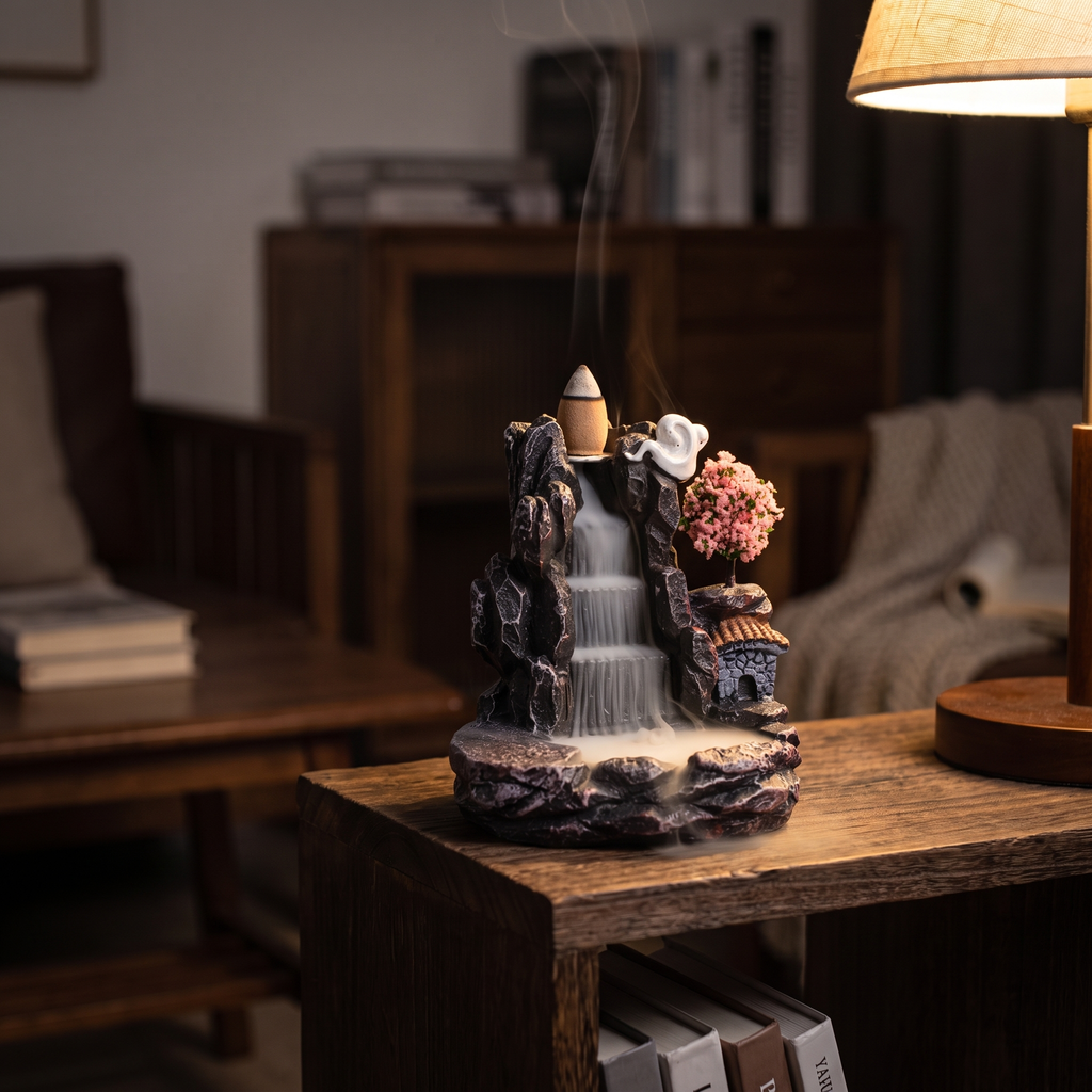 Waterfall Incense Burner
