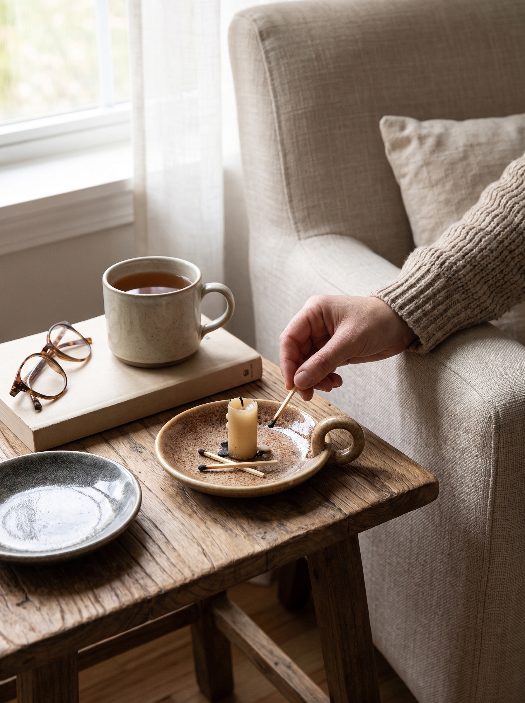 A Tray When the Candles Rest