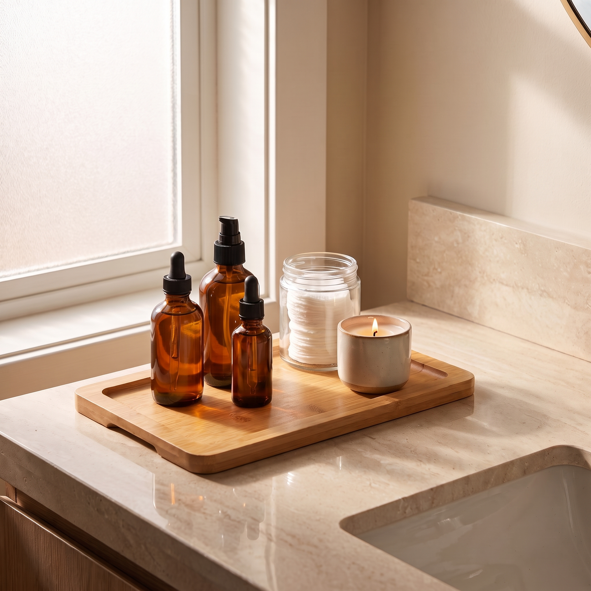 Bamboo Vanity Tray