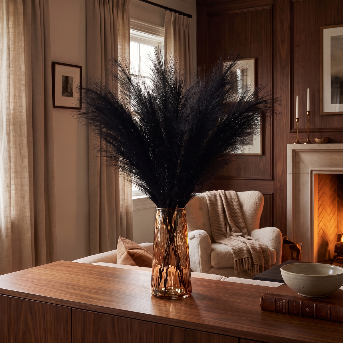 Black Pampas Grass