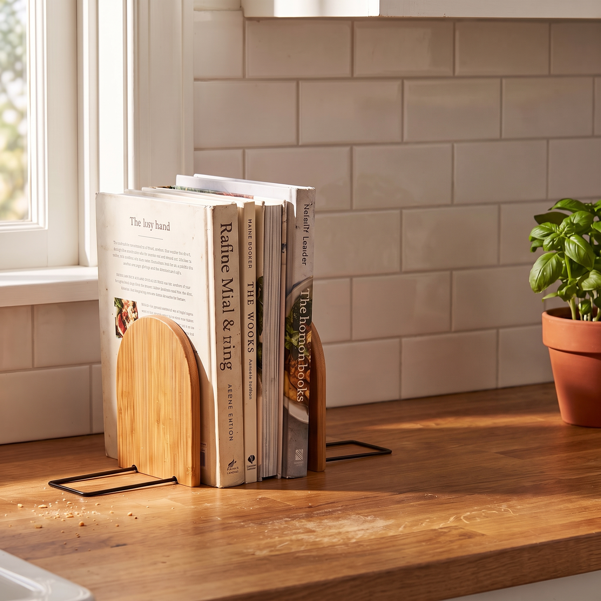 Bamboo Bookends