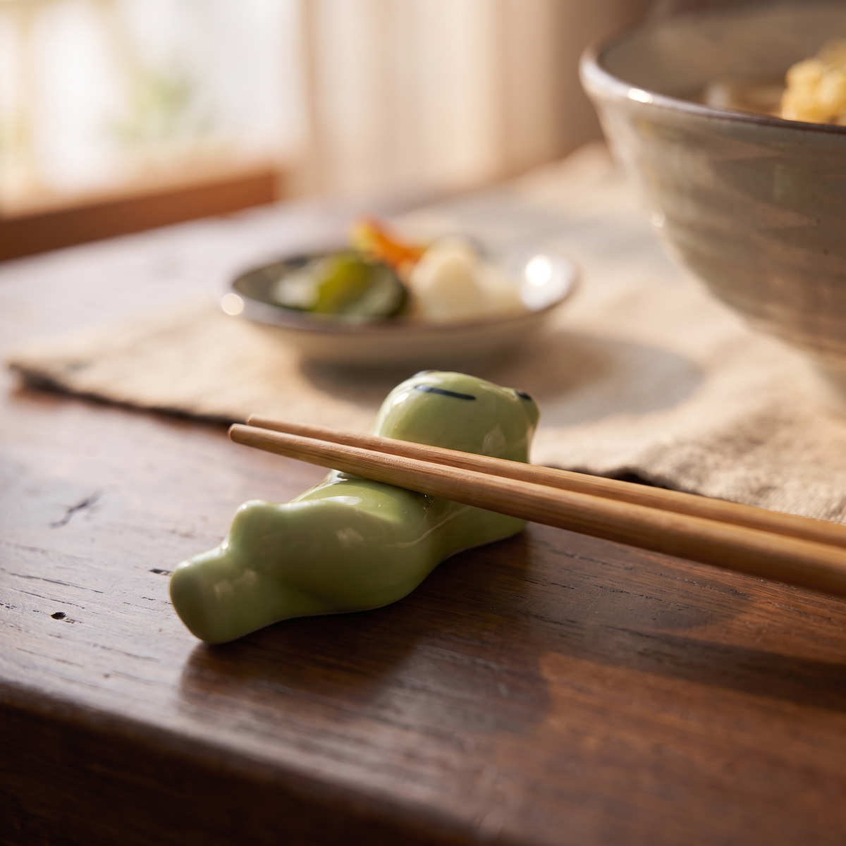 Frog Chopstick Rest