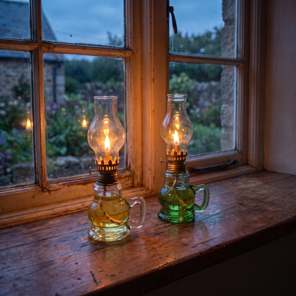 Vintage Oil Lamp